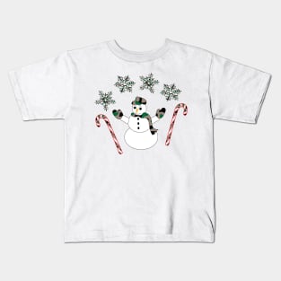 Holiday design, Camo Christmas, Snowman, snowmen Kids T-Shirt